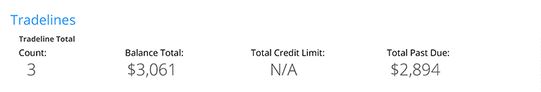 smartmove credit report tradelines section 1